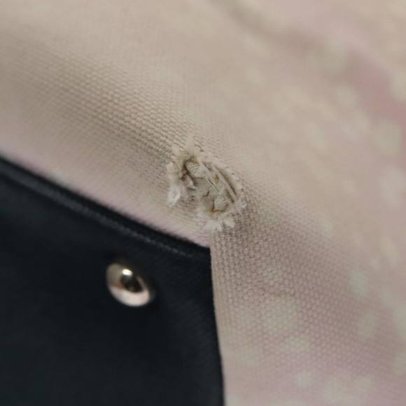 CHANEL High Summer Tote Bag Canvas Pink Silver CC Auth bs20616 - Picture 8 of 16